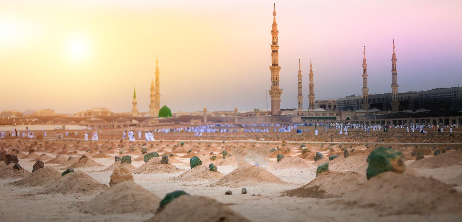 Abendstimmung über Medina